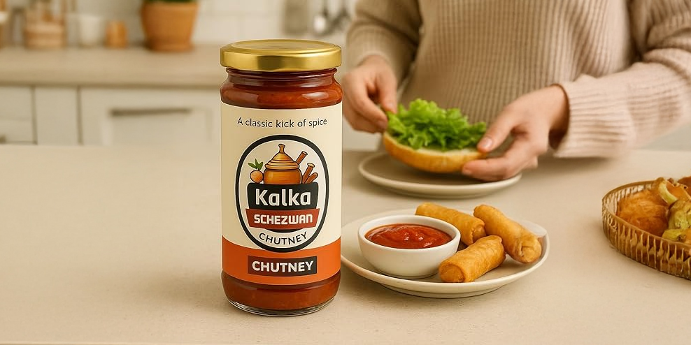 Kalka Schezwan Chutney - Authentic Indian Spicy Condiment